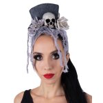 P'tit clown re22985, mini - chapeau halloween lambeaux avec pinces
