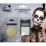 P'tit clown re23160 - kit maquillage de squelette / zombie