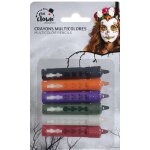 P'tit clown re23181 - set de 6 crayons de maquillage r�tractables