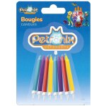 P'tit clown re23206 - lot de 13 bougies coloriés petronix P'tit clown re23206 - lot de 13 bougies coloriés petronix