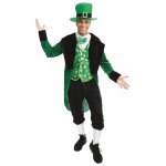 P'tit clown re23239, dguisement leprechaun saint patrick adulte taille s / m