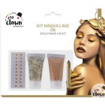 P'tit clown re23352 - kit maquillage et strass or