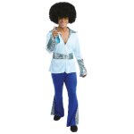 P'tit clown re23356 - dguisement adulte disco homme taille s / m