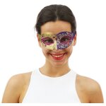 P'tit clown re23403 - loup v�nitien or et violet