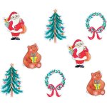 P'tit clown re23428 - lot de 40 confettis de table d�co de no�l