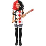 P'tit clown re23502 - dguisement de arlequin fille 7 / 9 ans