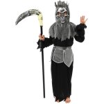 P'tit clown re23515 - d�guisement messager de la mort, noir gar�on 10 / 12 ans