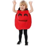 P'tit clown re23563 - dguisement de diable avec poche, taille 3 / 4 ans