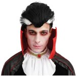 P'tit clown re23617 - perruque vampire adulte P'tit clown re23617 - perruque vampire adulte