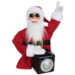 P'tit clown re23713 - père noël dj sonore et animé 35cm P'tit clown re23713 - père noël dj sonore et animé 35cm