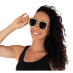P'tit clown re23726 - lunettes disco or