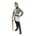 P'tit clown re23755 - dguisement enfant chevalier gris taille 3 / 4 ans
