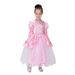 P'tit clown re23762 - d�guisement enfant princesse rose 3 / 4 ans