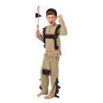 P'tit clown re23764 - costume enfant luxe indien taille 3 / 4 ans