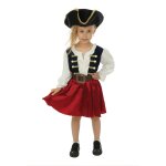 P'tit clown re23794 - dguisement de pirate fille 3 / 4 ans