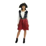 P'tit clown re23799 - dguisement de pirate femme taille l / xl