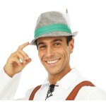 P'tit clown re23845 - chapeau borsalino bavarois gris