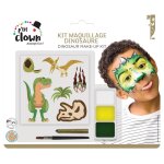 P'tit clown re23878 - kit maquillage dinosaure