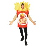 P'tit clown re23913, d�guisement frites french fries adulte