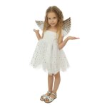 P'tit clown re24109 - dguisement enfant fille ange 7 / 9 ans