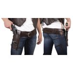 P'tit clown re28270, ceinture cow boy simili cuir adulte avec étui pistolet P'tit clown re28270, ceinture cow boy simili cuir adulte avec étui pistolet