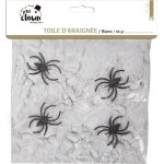P'tit clown re30000 - toile d'araign�e de 56 grammes avec araign�es