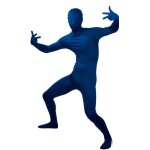 P'tit clown re30422, d�guisement kolalapo seconde peau bleu taille l / xl