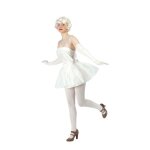 P'tit clown re39907 - tutu en tulle doubl blanc