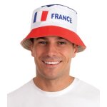 P'tit clown re40081, chapeau bob en tissu, bleu blanc rouge