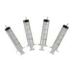 P'tit clown re44044 - set de 4 seringues