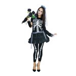 P'tit clown re44168 - dguisement adulte squelette femme, taille s / m