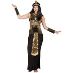 P'tit clown re44182 - dguisement adulte gyptienne noire / or taille l / xl