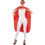 P'tit clown re50701, costume adulte super hros, rouge
