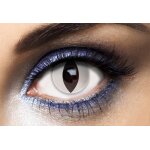 P'tit clown re55511 - lentilles journalire de contact (sans correction) , oeil de chat blanc, la paire ...