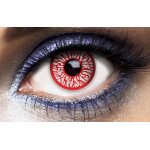 P'tit clown re55643 - lentilles de contact (sans correction) oeil sanglant, la paire