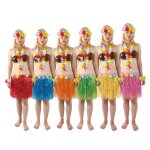 P'tit clown re57351 - jupe hawa�enne 40 cm avec ceinture � fleurs, l'unit�