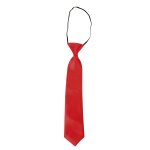 P'tit clown re60250 - cravate avec lastique, rouge