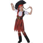 P'tit clown re60533 - dguisement de pirate fille 5 / 6 ans