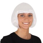P'tit clown re60592 - perruque cabaret blanc