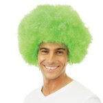 P'tit clown re64464 - perruque willy afro, verte