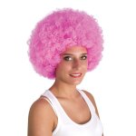P'tit clown re64467 - perruque willy afro, rose