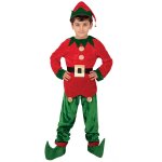 P'tit clown re65653 - dguisement enfant lutin, 128 cm 7 / 9 ans