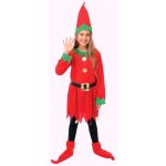 P'tit clown re66075 - dguisement enfant lutin fille, 116 cm 4 / 6 ans