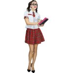 P'tit clown re66374 - dguisement tudiante taille s / m