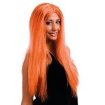 P'tit clown re68038 - perruque cindy, longue raide 60cm, rousse