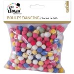 P'tit clown re71502 - boules dancing multicolores, sachet de 200