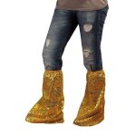 P'tit clown re71921 - pattes d'ph en tissu, sequins or