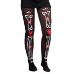 P'tit clown re74324 - collants day of the dead