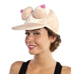 P'tit clown re75800 - casquette velours adulte, seins