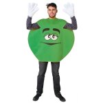Dguisement bonbon rond vert